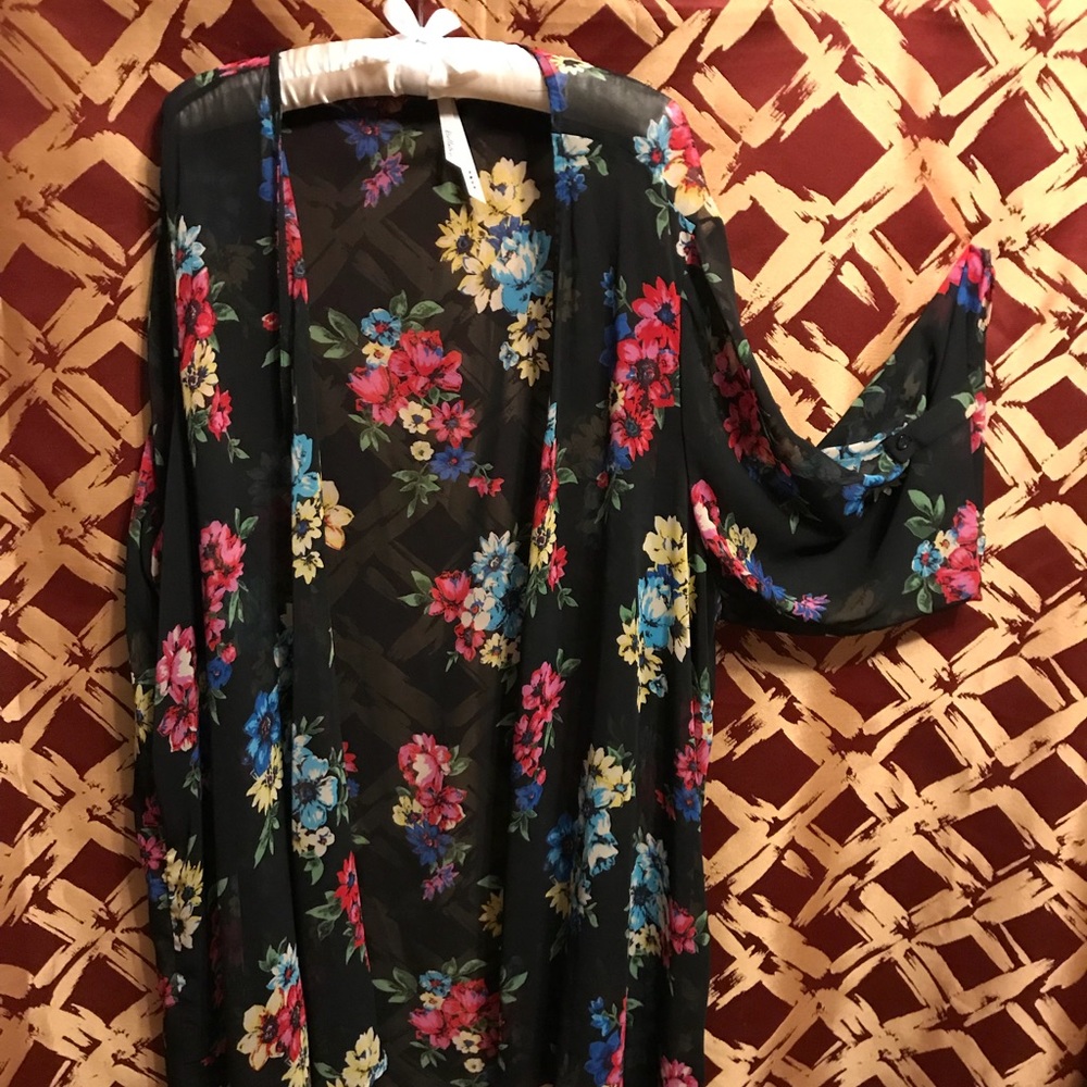 **3 for $15** Flower Print Chiffon